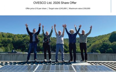Local solar – open for investment!